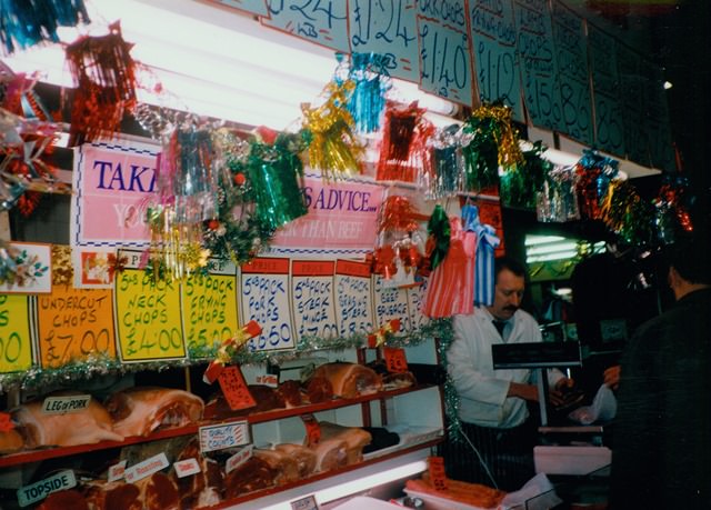 Amazing Vintage Photos of Grainger Market, Newcastle upon Tyne from the 1970s and 1980s