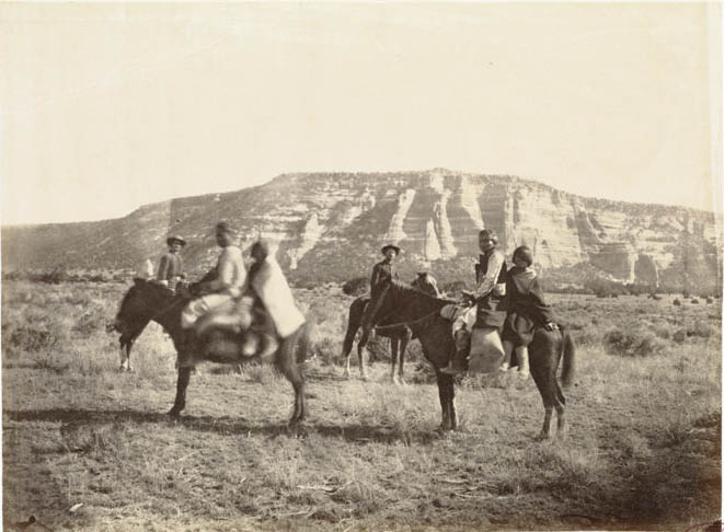 Zuni near border of New Mexico and Arizona.