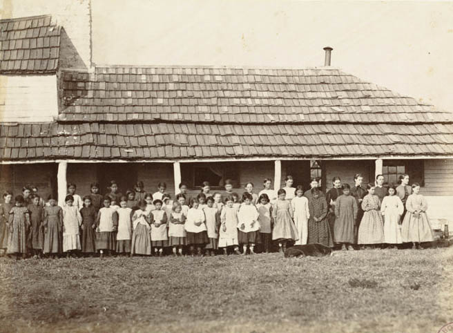 St. Mary’s Mission, Kansas, Pottawatamie School, 90 miles west of Missouri River.