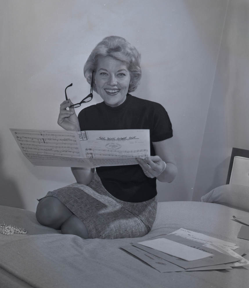 Patti Page at Capitol Park Inn, Nashville, Tennessee, 1962