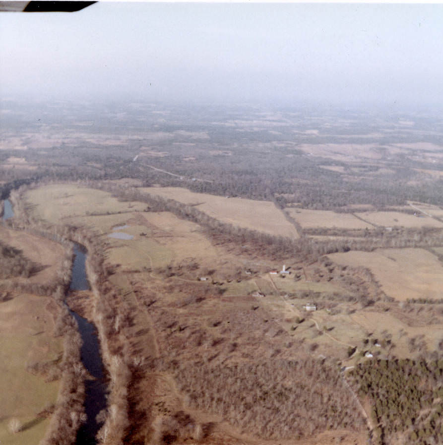 Pennington Bend bridge area, Nashville, Tennessee, 1970s