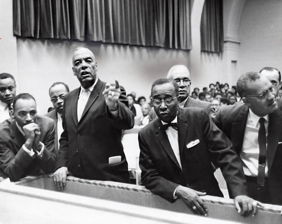 Defense attorneys for student demonstrators, Nashville, Tennessee, 1960