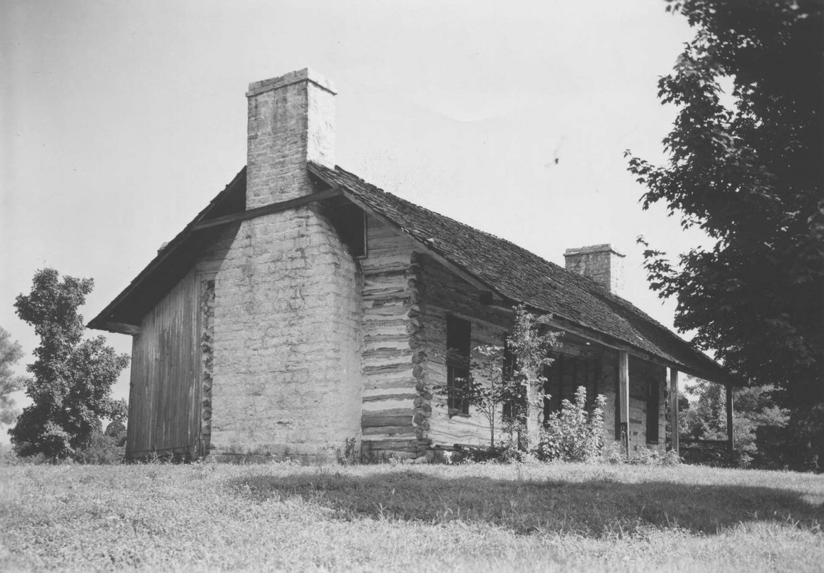 Harding Cabin at Belle Meade Plantation, 1940