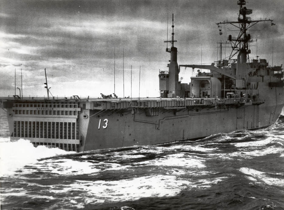 Photograph of U.S.S. Nashville (LPD-13), 1969