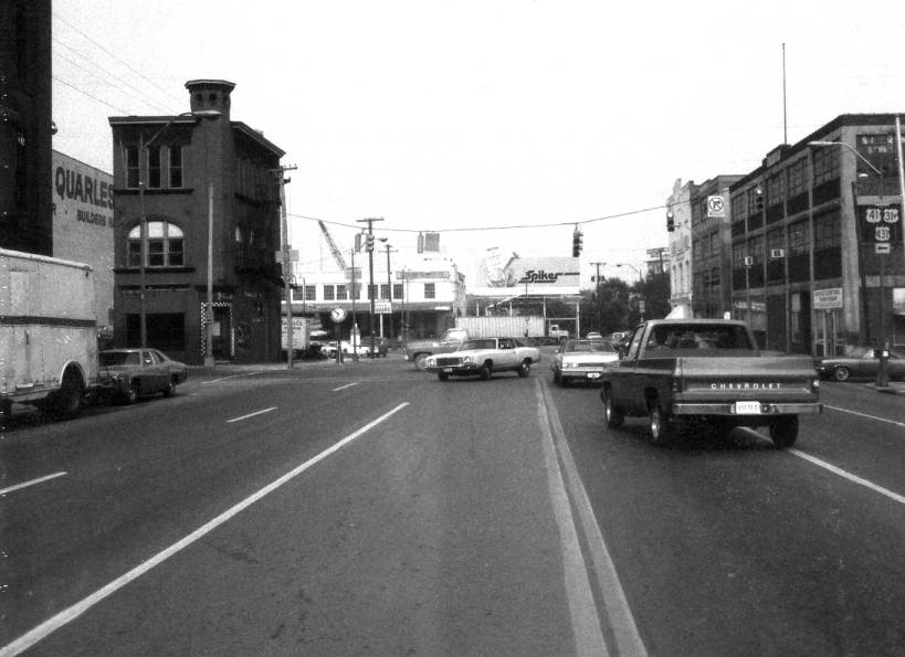 Riverfront Park development area, 1970s