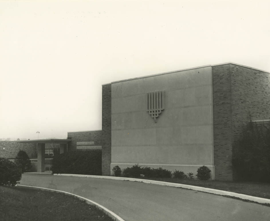 Jewish Temple in Nashville, Tennessee, 1972