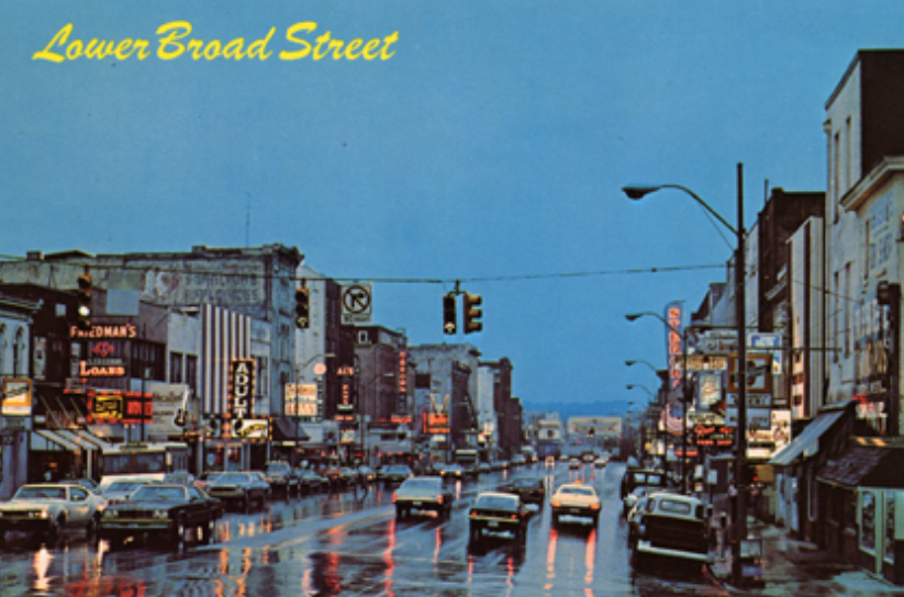 Lower Broad Street, 1970s