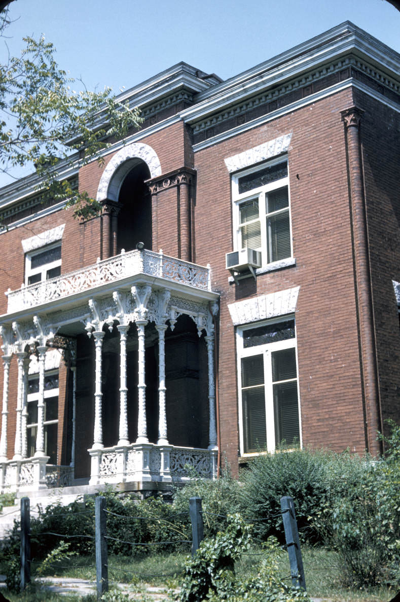 The Elliston-Buford house in Nashville, Tennessee, 1970s