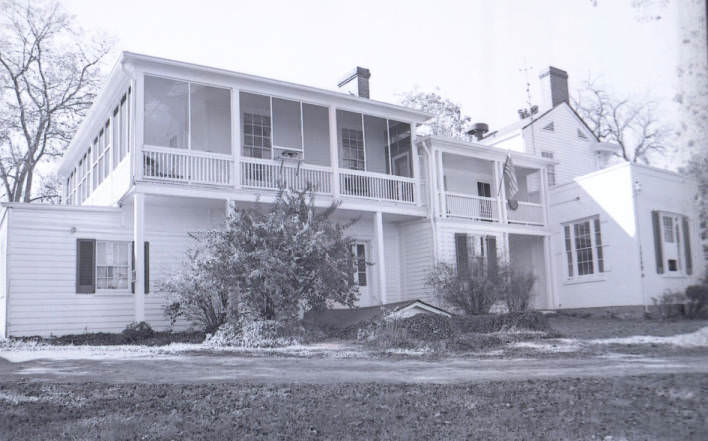 Sunnyside Mansion in Sevier Park, Nashville, Tennessee, 1975