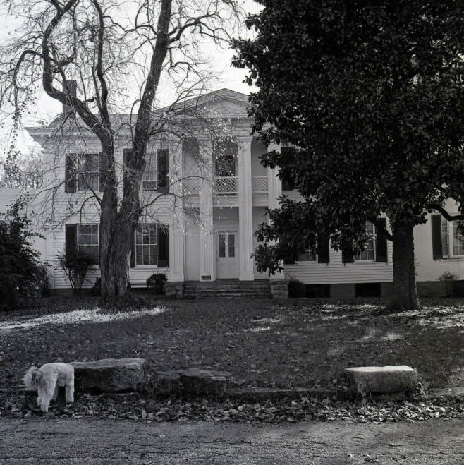 Sunnyside Mansion in Sevier Park, Nashville, Tennessee, 1975