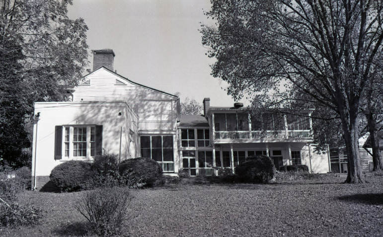 Sunnyside Mansion in Sevier Park, Nashville, Tennessee, 1975