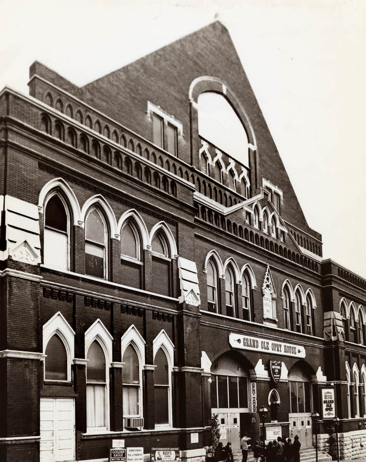 The Ryman Auditorium, 1977