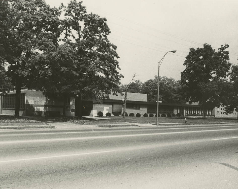 West End Synagogue in Nashville, Tennessee, 1972