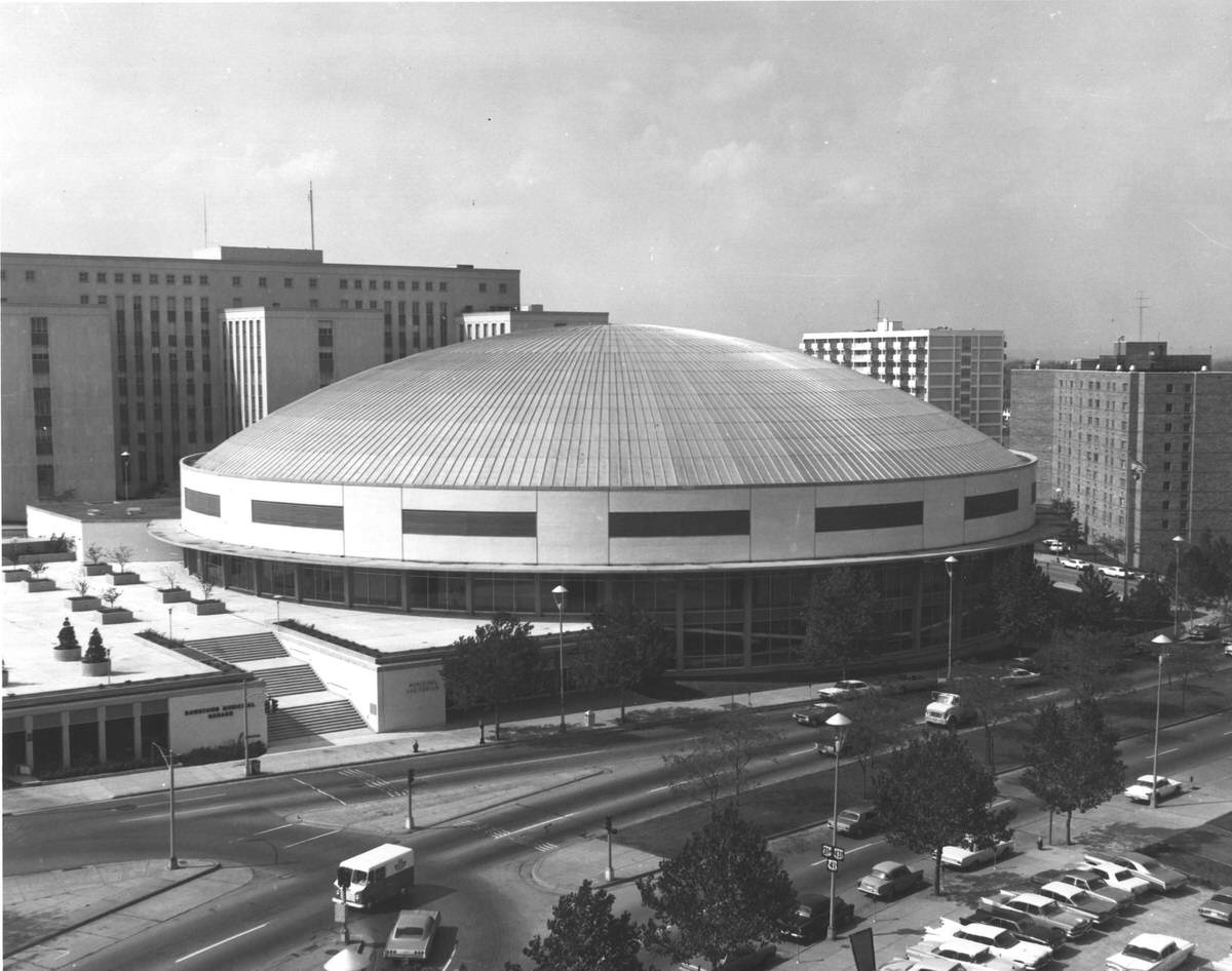 The Municipal Auditorium in Nashville, Tennessee, 1960s