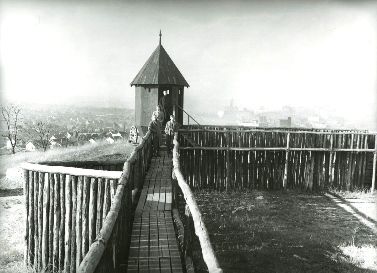 Fort Negley guard tower, 1940