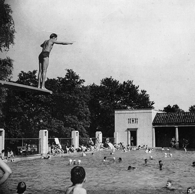 Centennial Park Pool, 1950