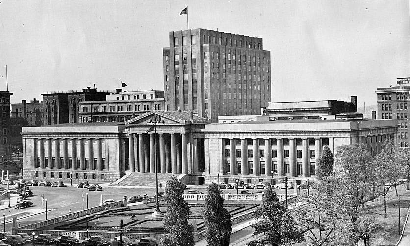 War Memorial Building, 1950