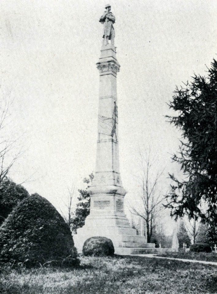 Confederate Monument, 1900