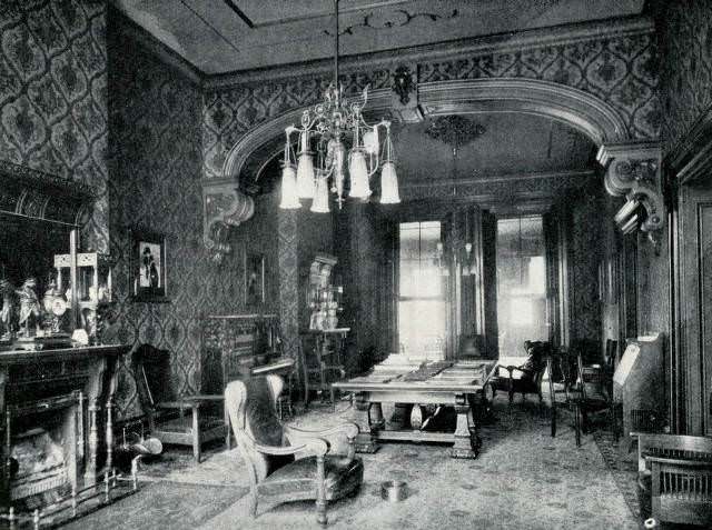 Interior Hermitage Club, Nashville, 1900s