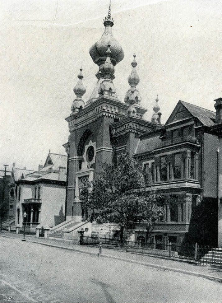 Jewish Synagogue, Nashville, 1900