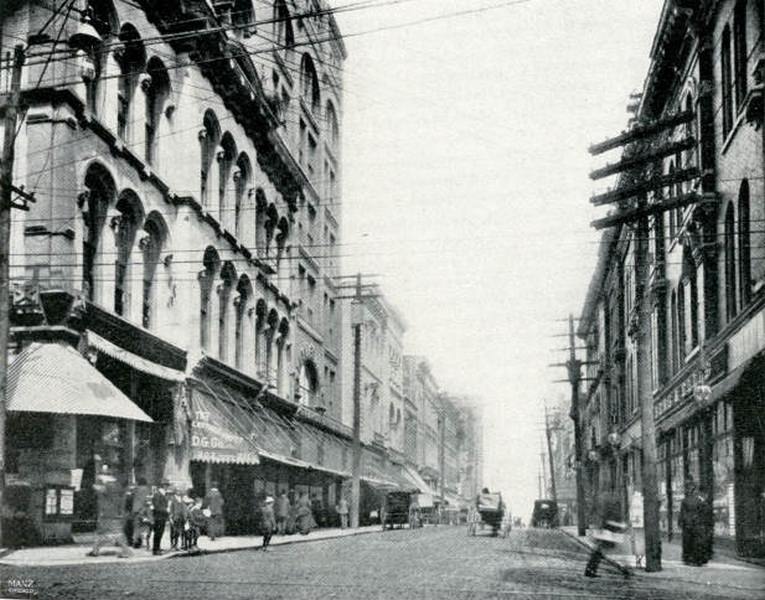Summer Street from Church Street, Nashville, 1900s