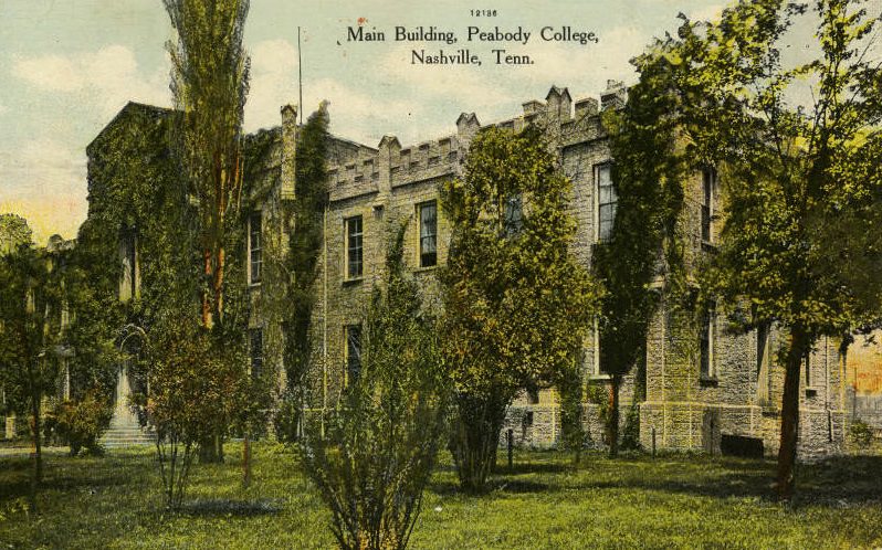 Main building, Peabody College, Nashville, 1909