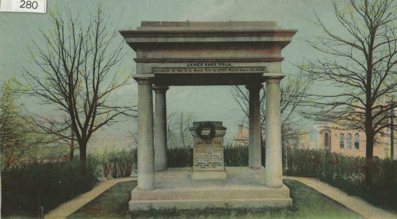 Monument to James Knox Polk, Nashville, 1905