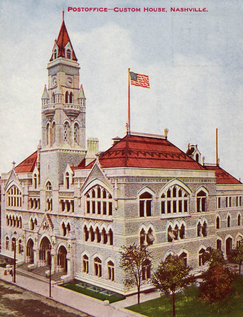 Post office - Custom House, Nashville, 1907
