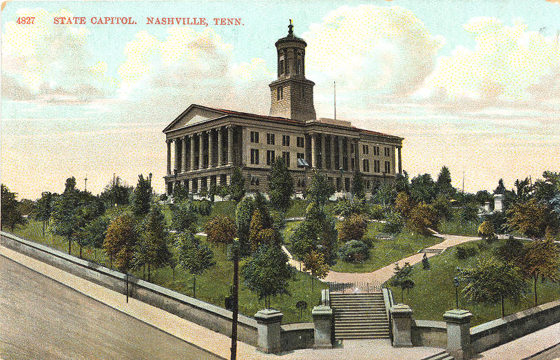 State capitol, Nashville, 1907