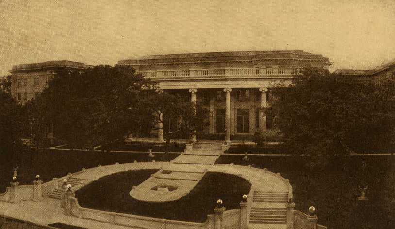 Ward-Belmont, north front, overlooking the city, 1920