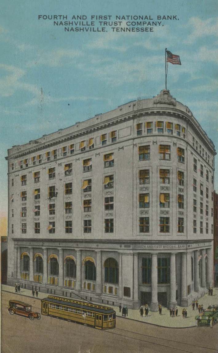 Fourth and First National Bank, Nashville Trust Company, Nashville, Tennessee, 1928