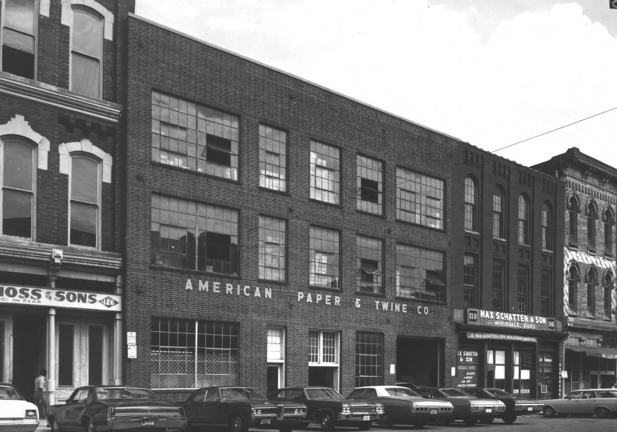 Second Avenue businesses, 1970