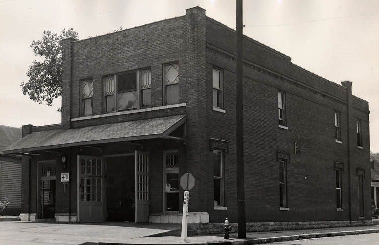 Fire Station at Eighth Avenue South, 1949