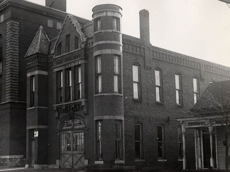 Fire Station at Second Avenue South, 1949