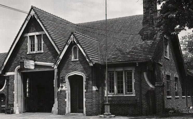 Fire Station at Third Avenue North, 1949