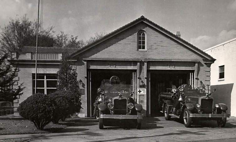 Fire Station at West End Avenue, 1949