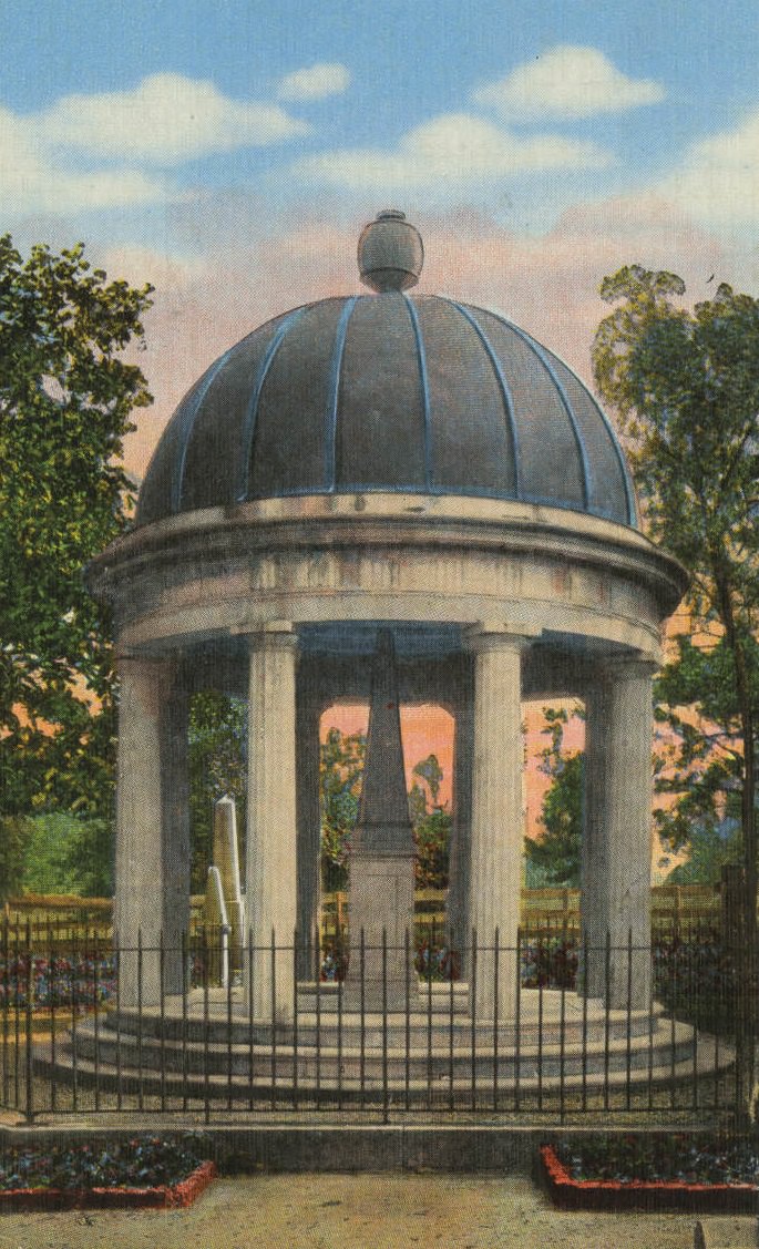 Andrew Jackson's Tomb at the Hermitage, 1948