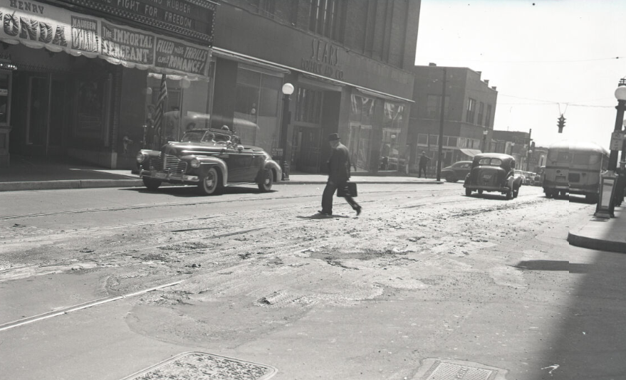 Church Street at Eighth Avenue, Nashville, Tennessee, 1943