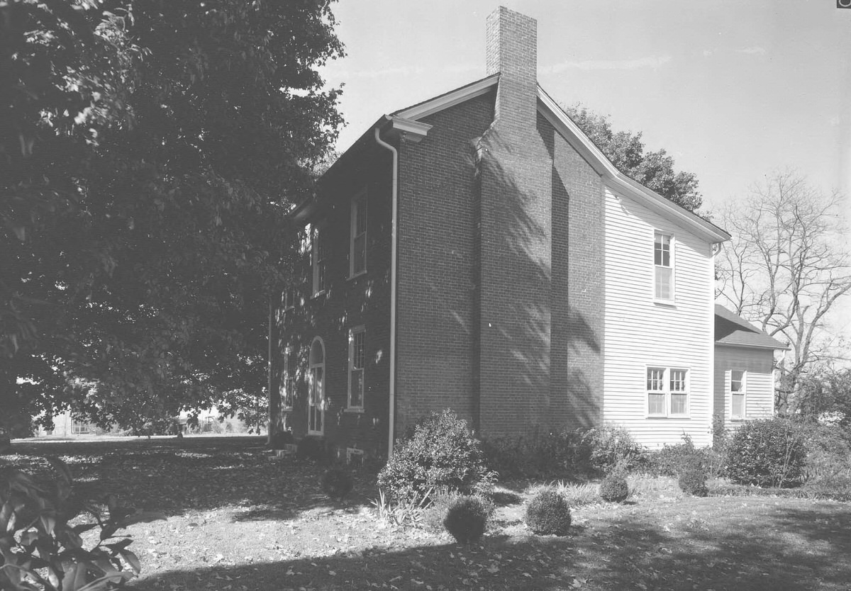 East view of Hays-Kiser House, 1971