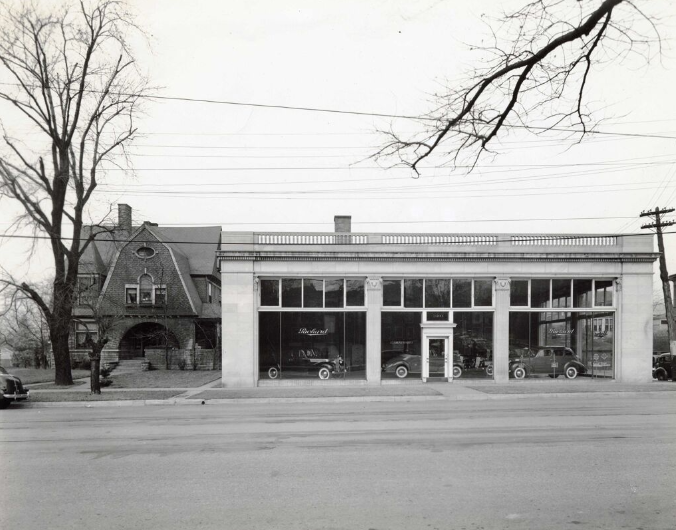 E. Gray Smith Packard automobile dealership in Nashville, Tennessee, 1940