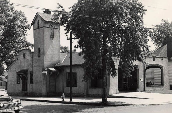 Fire Station at Foster Street, 1949