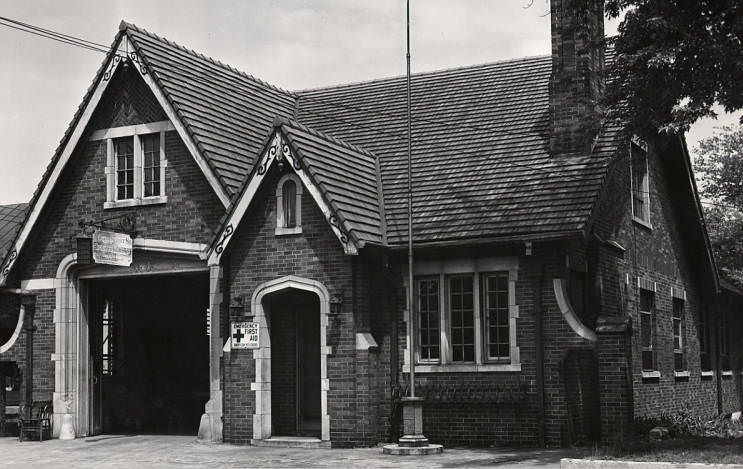 Fire Station at Third Avenue North, 1949