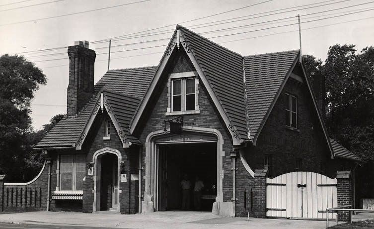 Fire Station at Twenty-first Avenue South, 1949