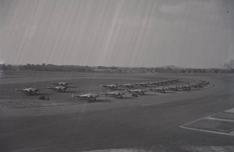 Lockheed “Hudson” bombers at Municipal Airport, 1941
