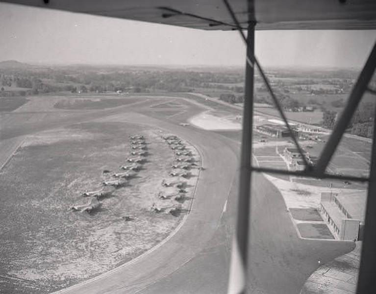 Lockheed “Hudson” bombers at Municipal Airport, 1941