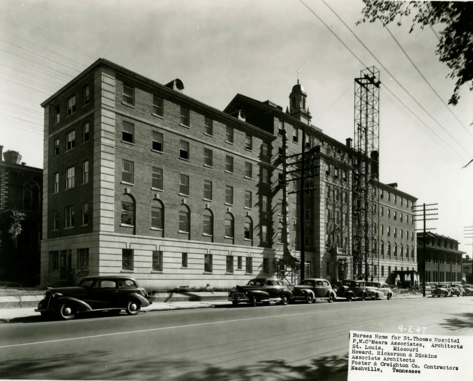 St. Thomas Hospital Home for Nurses, Nashville, 1946