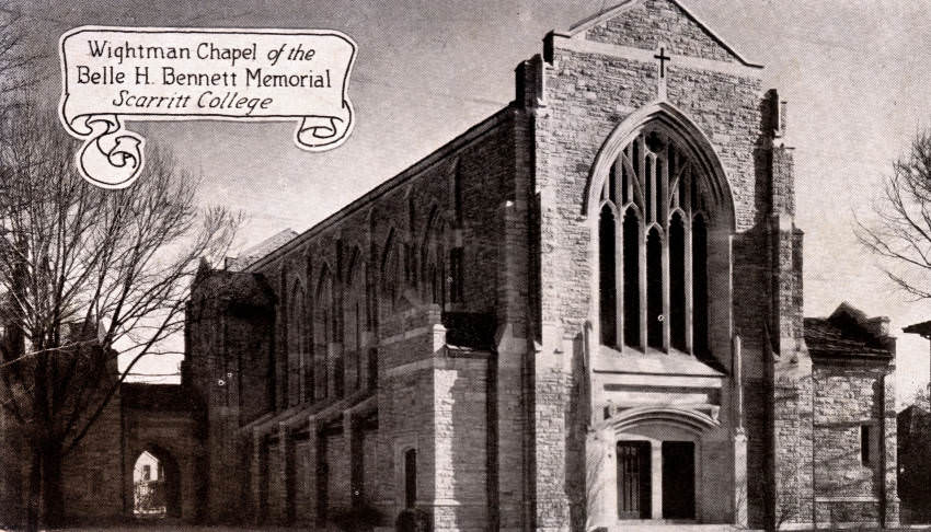 Wightman Chapel of the Belle H. Bennett Memorial, Scarritt College for Christian Workers, Nashville, 1940s