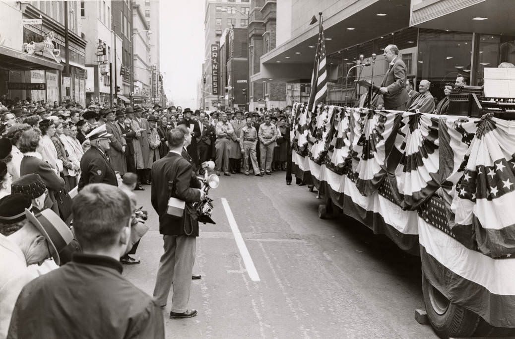 Cain-Sloan Department Store opening ceremonies, 1957