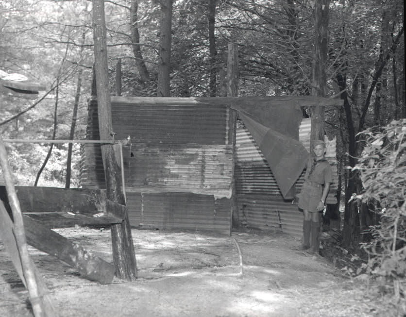 Camp Boxwell, Boy Scouts of America reservation, 1958
