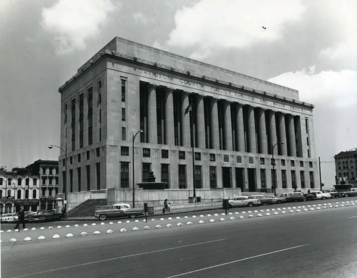 Davidson County Courthouse, Nashville, Tennessee, 1950